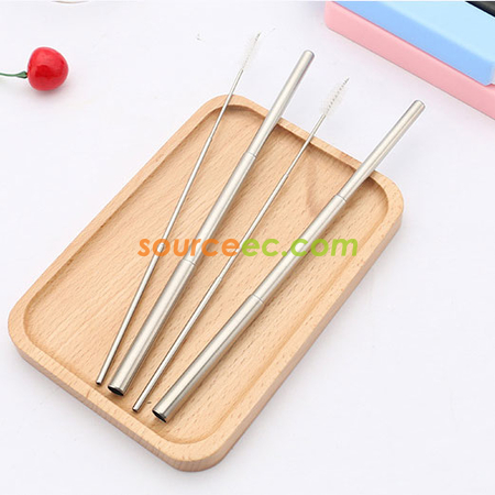 Customization Retractable Stainless Steel Straw Corporate Gifts