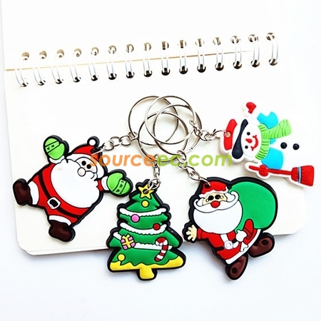 Customization Christmas Keychain Corporate Gifts