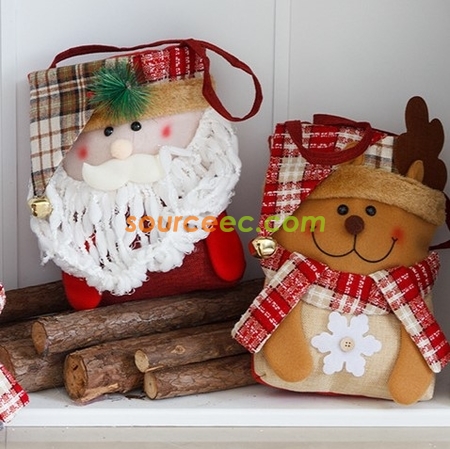 Customization Christmas Decoration Gift Bag Corporate Gifts