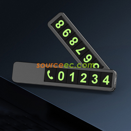 Customization Glowing Parking Card Corporate Gifts