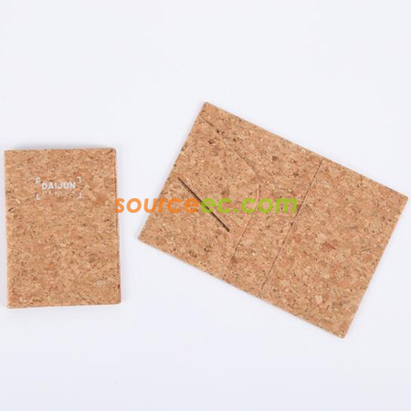 Customization Pu Cork Passport Cover Corporate Gifts