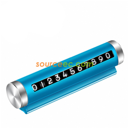 Customization Rotate Number Parking Card Corporate Gifts