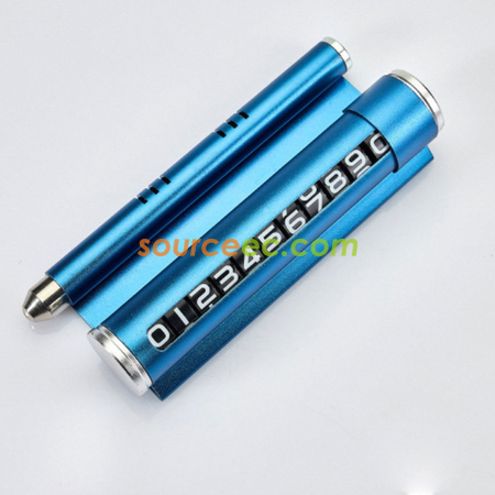 Customization Muti-functional Rotate Number Parking Card Corporate Gifts