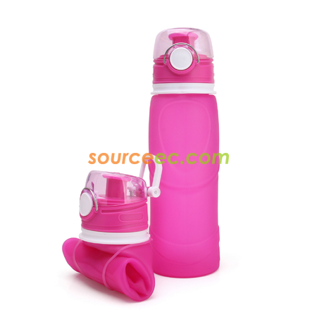 Customization Silicone Folding Water Bottle Corporate Gifts
