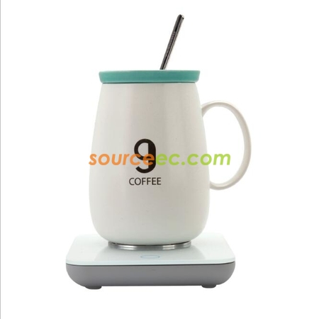 USB heating cup pad with cup