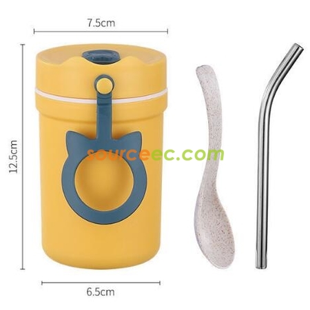Customization 330ml Portable Double Cup Corporate Gifts