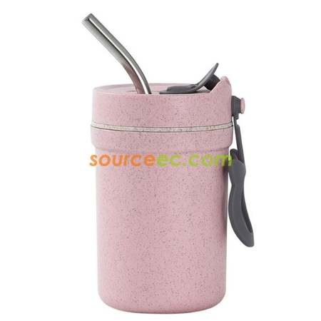 330ml Wheat Straw Fiber Cup
