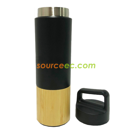 Customization Stainless Steel Bamboo Cup Corporate Gifts