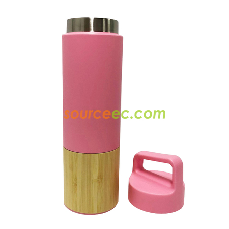 Customization Stainless Steel Bamboo Cup Corporate Gifts