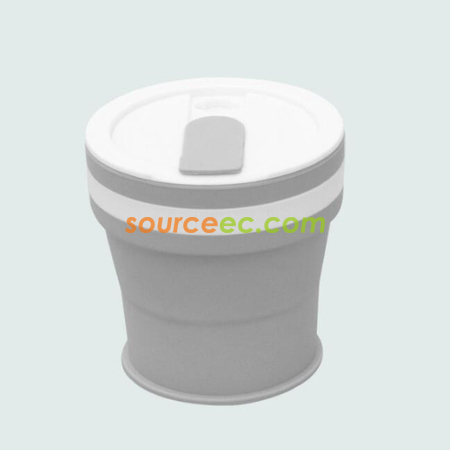 Customization 350ML Silicone Collapsible Coffee Cup Corporate Gifts