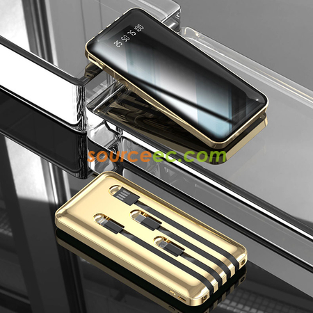 Customization 10000mAh Power Bank with In-Built Type C / Micro / Lightning Corporate Gifts