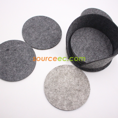 Customization Felt Set Coaster Corporate Gifts