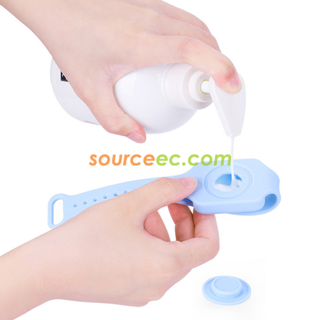 Customization Disposable And Disinfected Silicone Sub-Packing Bracelet Corporate Gifts