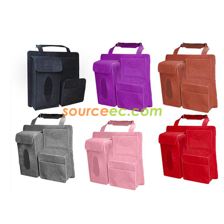 Felt Car Seat Storage Bag