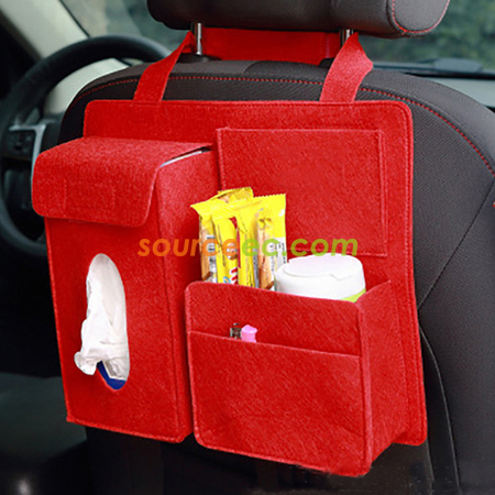 Customization Felt Car Seat Storage Bag Corporate Gifts