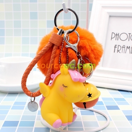 Unicorn keychain