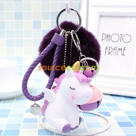 Customization Unicorn keychain Corporate Gifts