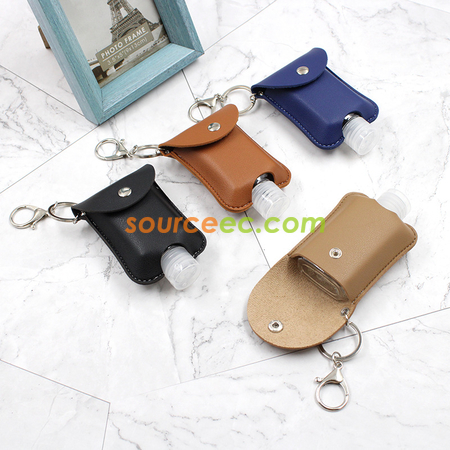 Customization Hand Sanitizer Leather Case Corporate Gifts