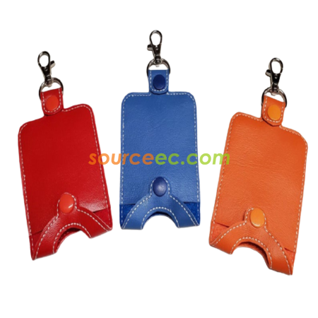 Customization Hand Sanitizer Leather Case Corporate Gifts