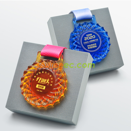Customization Colored Glaze Medals Corporate Gifts