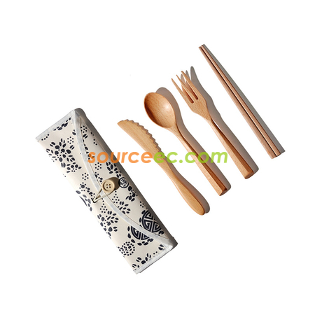 Customization Eco-friendly Tableware with Bag Corporate Gifts