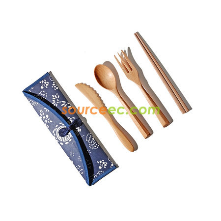 Customization Eco-friendly Tableware with Bag Corporate Gifts
