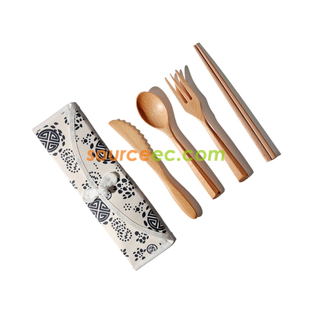 Customization Eco-friendly Tableware with Bag Corporate Gifts