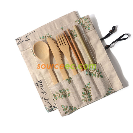 Customization Eco-friendly Tableware with Bag Corporate Gifts