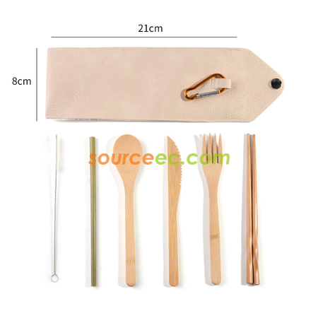 Customization Eco-friendly Tableware with Bag Corporate Gifts