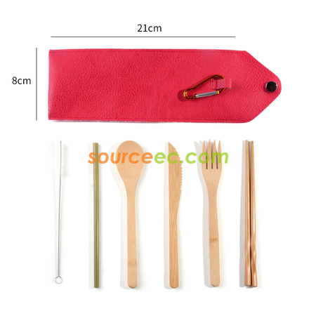 Customization Eco-friendly Tableware with Bag Corporate Gifts