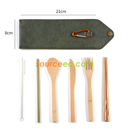Customization Eco-friendly Tableware with Bag Corporate Gifts
