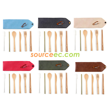Customization Eco-friendly Tableware with Bag Corporate Gifts