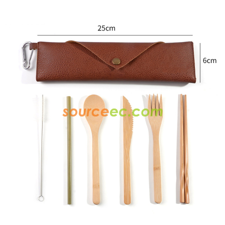 Customization Eco-friendly Tableware with Bag Corporate Gifts