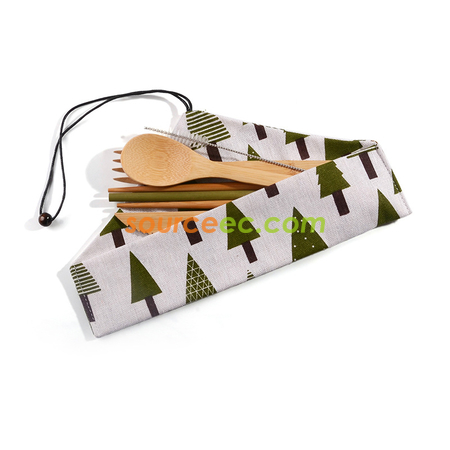 Customization Eco-friendly Tableware with Bag Corporate Gifts