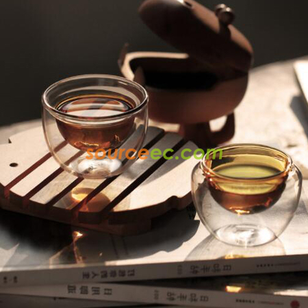 Customization Glass Teacup Corporate Gifts