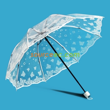Transparent Folding Umbrella