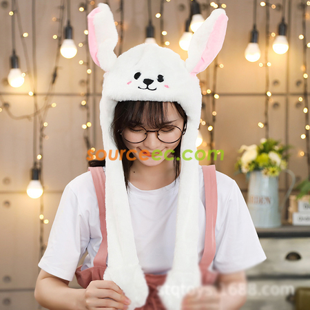 Customization Plush Animal Ear Hat Corporate Gifts