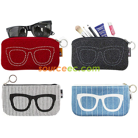 Felt Glasses Bag