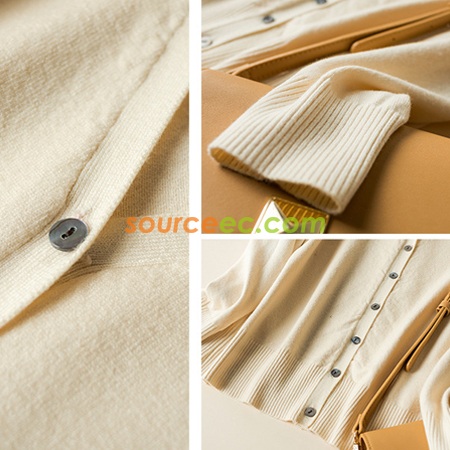 Customization Sweater Knitted V-Neck Jacket (Team Wear) Corporate Gifts