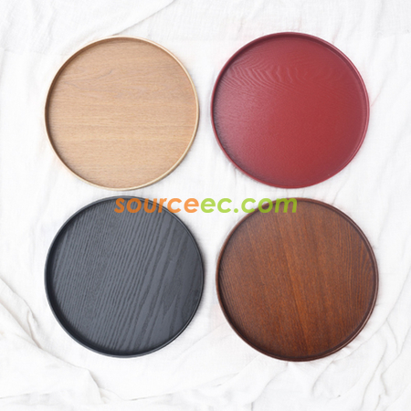 Simple Round Wooden Pallet