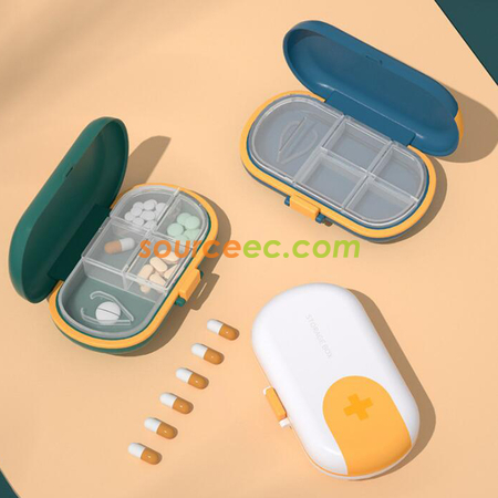 Customization Portable Large-Capacity Storage Pill Box Corporate Gifts