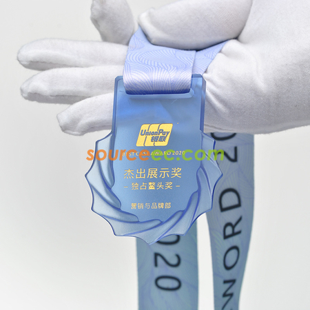 Customization Glass Medal Corporate Gifts