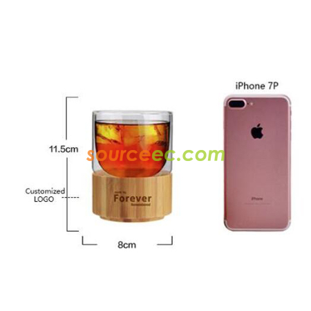 Customization Double Layer Glass Corporate Gifts