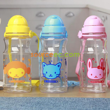 Customization Sling Rope Children's Straw Wwater Cup Corporate Gifts