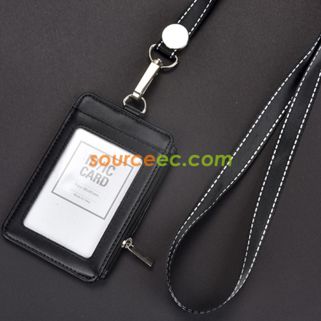 Customization Leather Zipper Card Holder Corporate Gifts