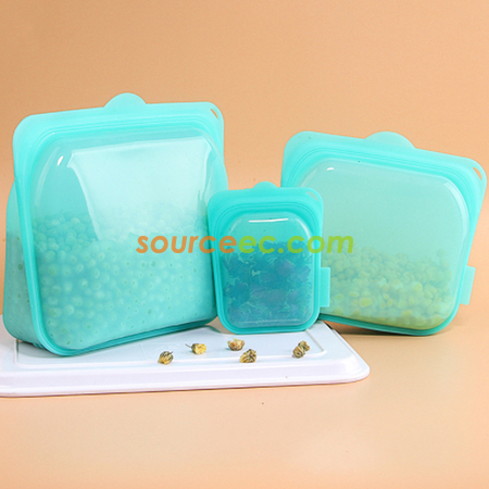Customization Reusable Silicone Food Storage Bag Corporate Gifts