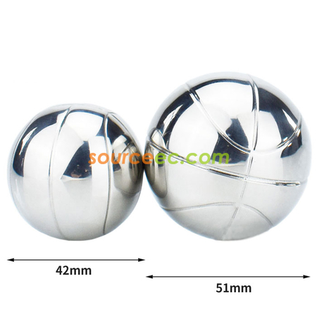 Customization Basketball-shaped Stainless Ice Cube Corporate Gifts