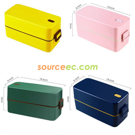 Customization Double Layer Japanese Bento Box Corporate Gifts