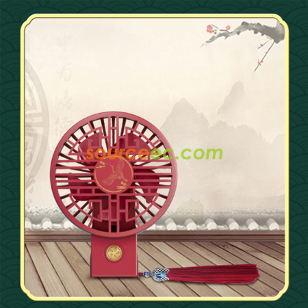 Customization Tassel Mini Fan Corporate Gifts