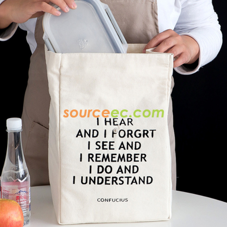 Customization Canvas Insulation Bag Corporate Gifts